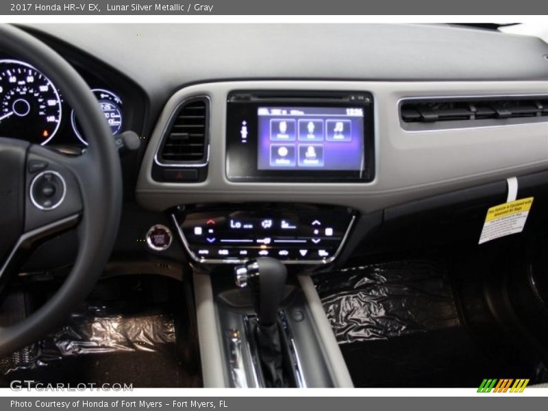 Lunar Silver Metallic / Gray 2017 Honda HR-V EX