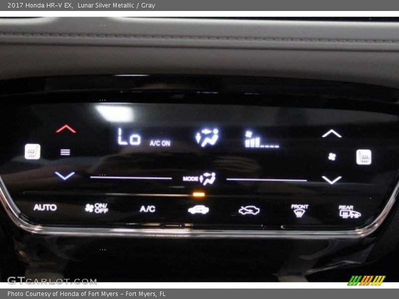 Lunar Silver Metallic / Gray 2017 Honda HR-V EX