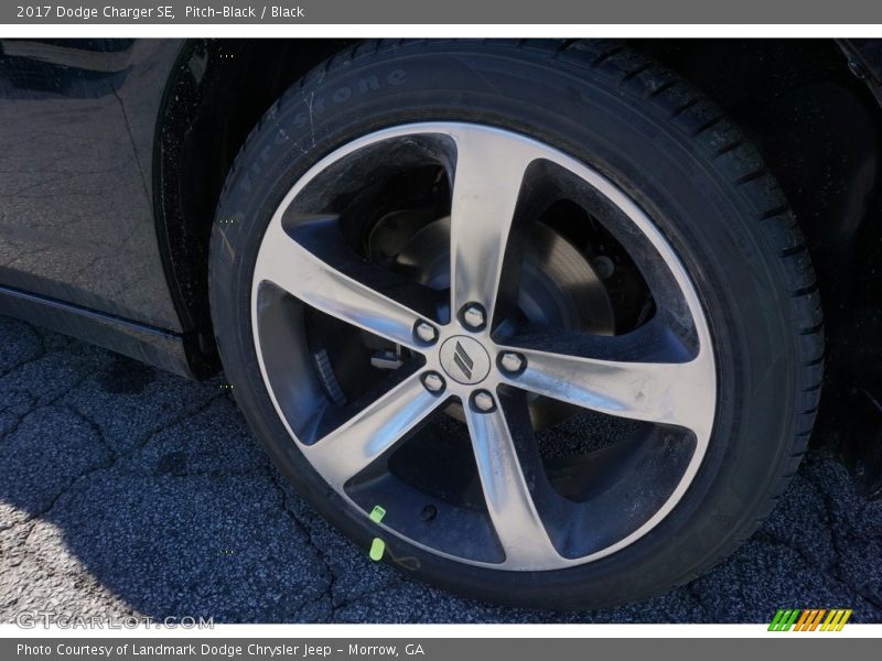 Pitch-Black / Black 2017 Dodge Charger SE