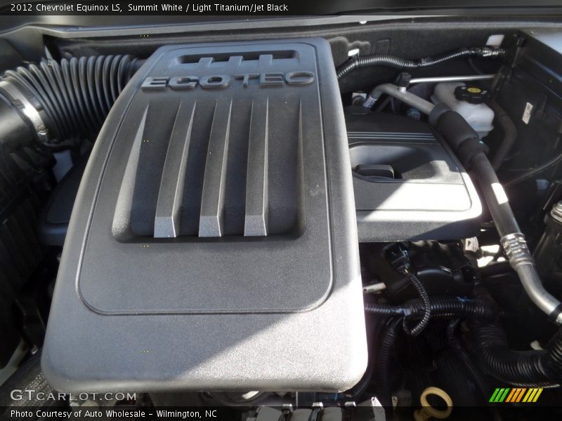 Summit White / Light Titanium/Jet Black 2012 Chevrolet Equinox LS