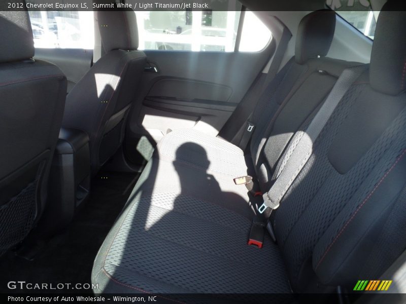 Summit White / Light Titanium/Jet Black 2012 Chevrolet Equinox LS