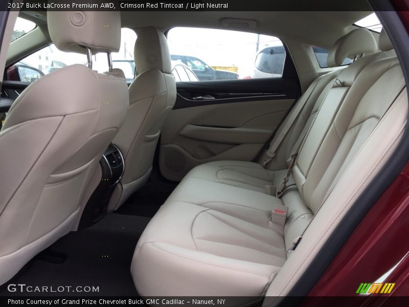 Crimson Red Tintcoat / Light Neutral 2017 Buick LaCrosse Premium AWD