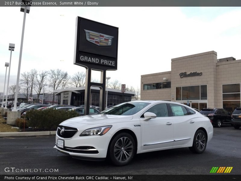 Summit White / Ebony 2017 Buick LaCrosse Essence