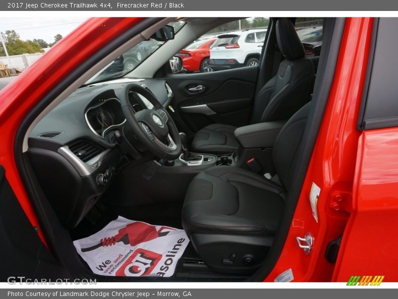  2017 Cherokee Trailhawk 4x4 Black Interior