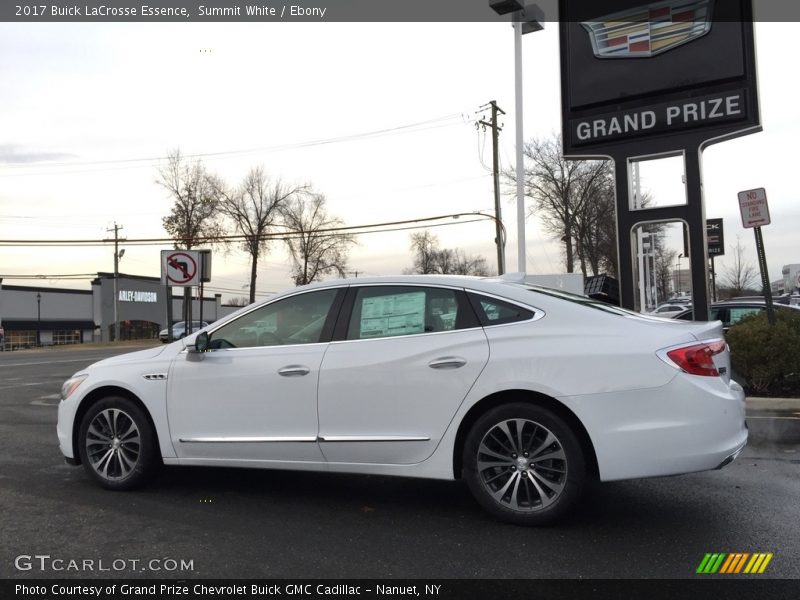 Summit White / Ebony 2017 Buick LaCrosse Essence