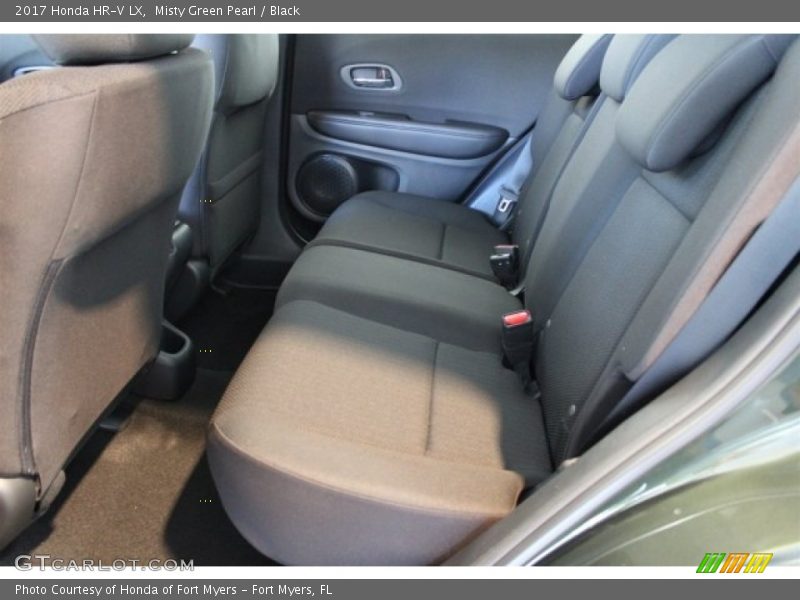 Misty Green Pearl / Black 2017 Honda HR-V LX