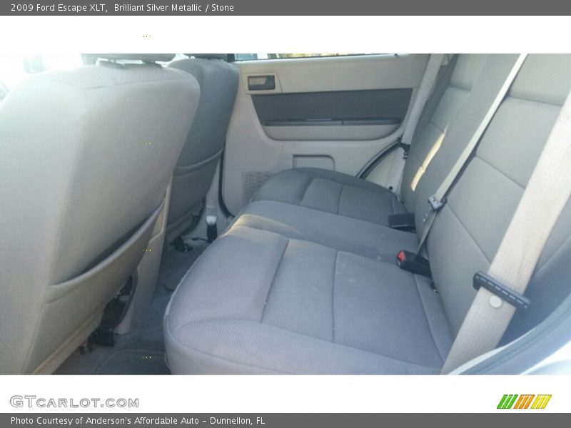 Brilliant Silver Metallic / Stone 2009 Ford Escape XLT