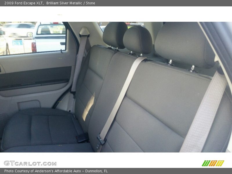 Brilliant Silver Metallic / Stone 2009 Ford Escape XLT