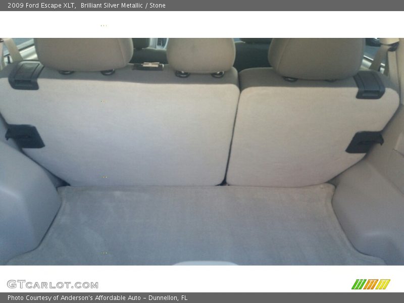 Brilliant Silver Metallic / Stone 2009 Ford Escape XLT