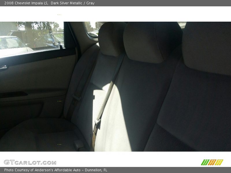 Dark Silver Metallic / Gray 2008 Chevrolet Impala LS
