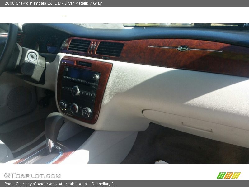 Dark Silver Metallic / Gray 2008 Chevrolet Impala LS