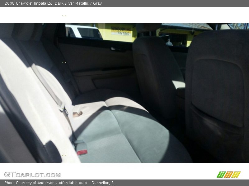 Dark Silver Metallic / Gray 2008 Chevrolet Impala LS