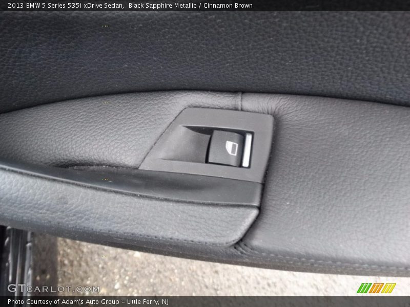 Black Sapphire Metallic / Cinnamon Brown 2013 BMW 5 Series 535i xDrive Sedan