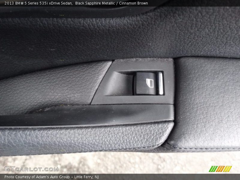 Black Sapphire Metallic / Cinnamon Brown 2013 BMW 5 Series 535i xDrive Sedan