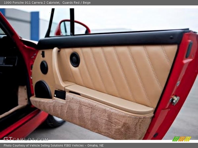 Door Panel of 1990 911 Carrera 2 Cabriolet
