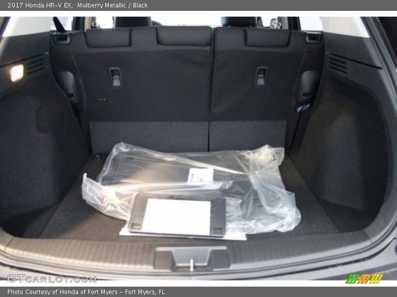 Mulberry Metallic / Black 2017 Honda HR-V EX