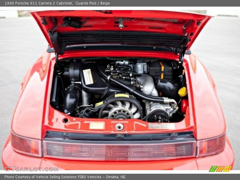  1990 911 Carrera 2 Cabriolet Engine - 3.6 Liter OHC 12-Valve Flat 6 Cylinder