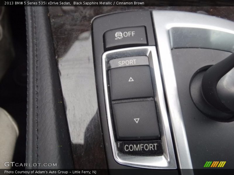 Black Sapphire Metallic / Cinnamon Brown 2013 BMW 5 Series 535i xDrive Sedan