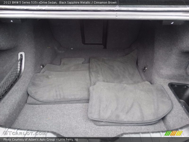 Black Sapphire Metallic / Cinnamon Brown 2013 BMW 5 Series 535i xDrive Sedan