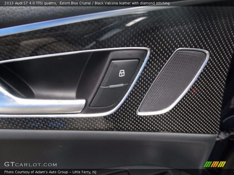 Estoril Blue Crystal / Black Valcona leather with diamond stitching 2013 Audi S7 4.0 TFSI quattro