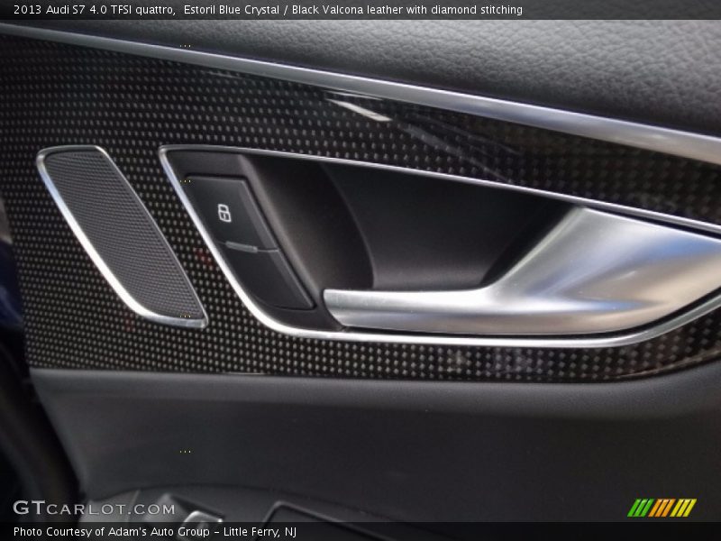 Estoril Blue Crystal / Black Valcona leather with diamond stitching 2013 Audi S7 4.0 TFSI quattro
