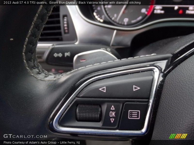 Estoril Blue Crystal / Black Valcona leather with diamond stitching 2013 Audi S7 4.0 TFSI quattro