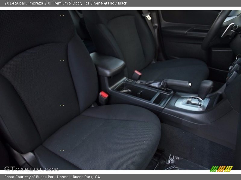 Ice Silver Metallic / Black 2014 Subaru Impreza 2.0i Premium 5 Door