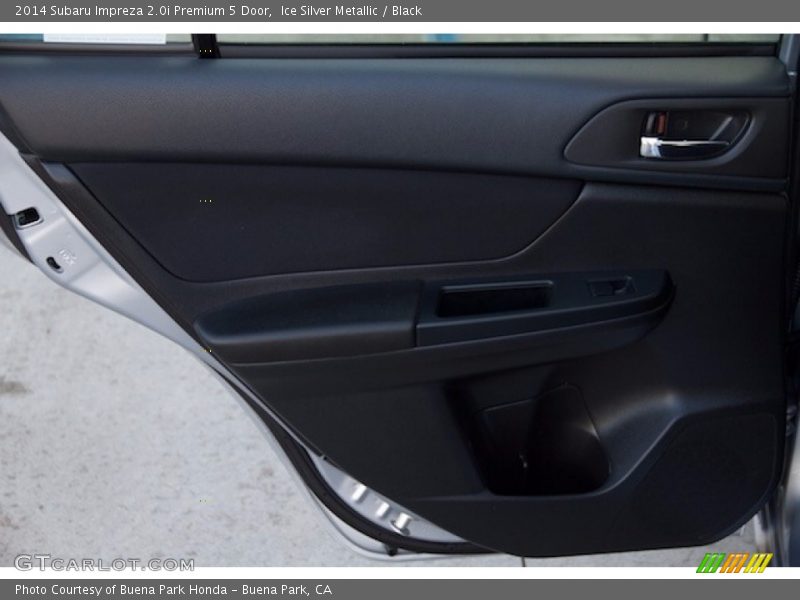 Ice Silver Metallic / Black 2014 Subaru Impreza 2.0i Premium 5 Door