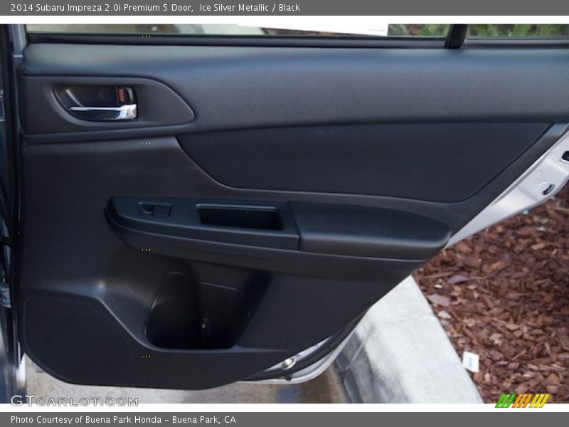 Ice Silver Metallic / Black 2014 Subaru Impreza 2.0i Premium 5 Door