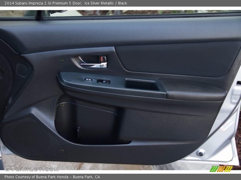 Ice Silver Metallic / Black 2014 Subaru Impreza 2.0i Premium 5 Door