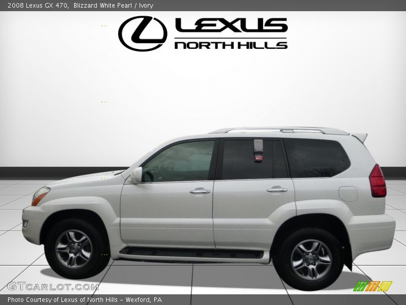Blizzard White Pearl / Ivory 2008 Lexus GX 470