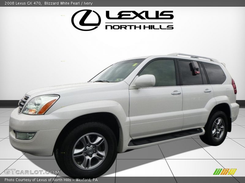Blizzard White Pearl / Ivory 2008 Lexus GX 470