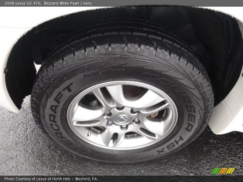 Blizzard White Pearl / Ivory 2008 Lexus GX 470