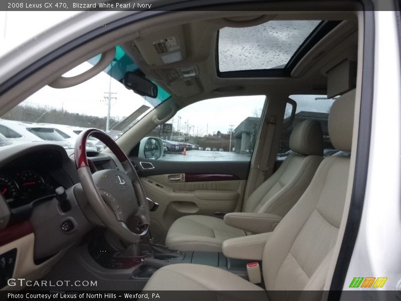 Blizzard White Pearl / Ivory 2008 Lexus GX 470