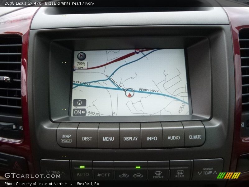 Blizzard White Pearl / Ivory 2008 Lexus GX 470