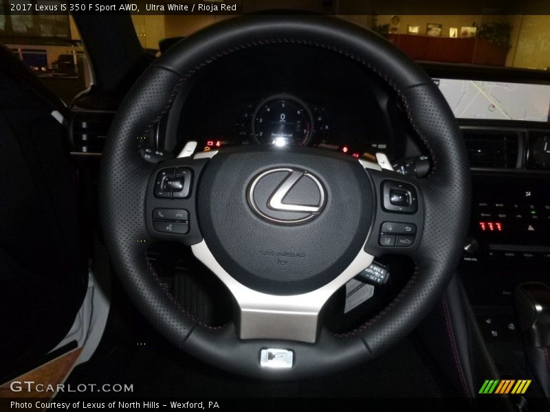  2017 IS 350 F Sport AWD Steering Wheel