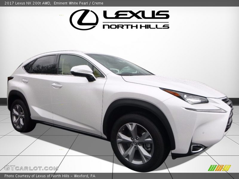 Eminent White Pearl / Creme 2017 Lexus NX 200t AWD