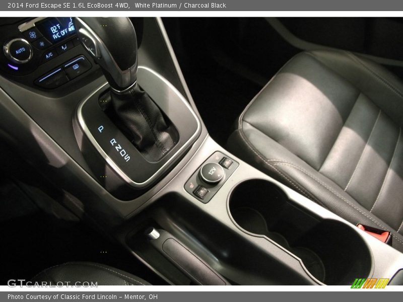 White Platinum / Charcoal Black 2014 Ford Escape SE 1.6L EcoBoost 4WD