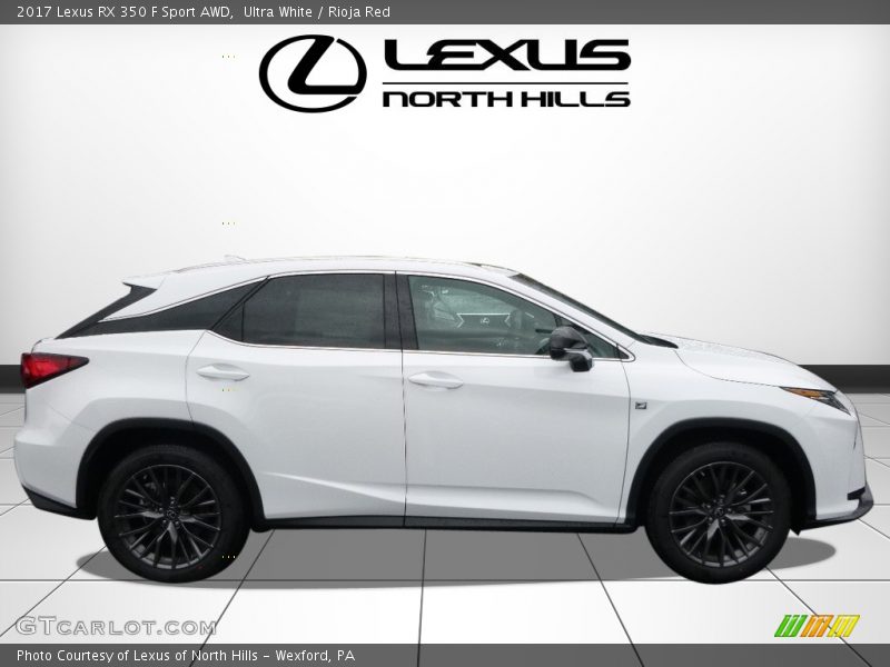 Ultra White / Rioja Red 2017 Lexus RX 350 F Sport AWD