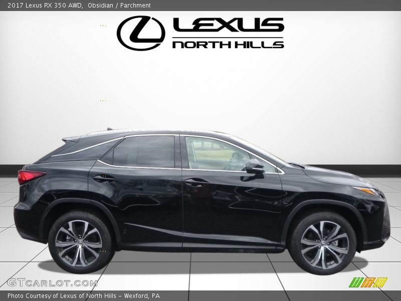Obsidian / Parchment 2017 Lexus RX 350 AWD