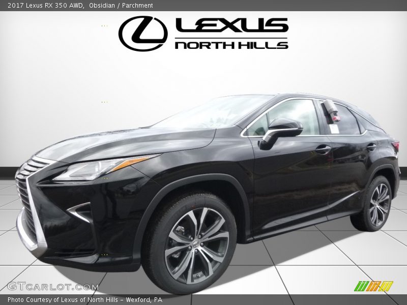 Obsidian / Parchment 2017 Lexus RX 350 AWD
