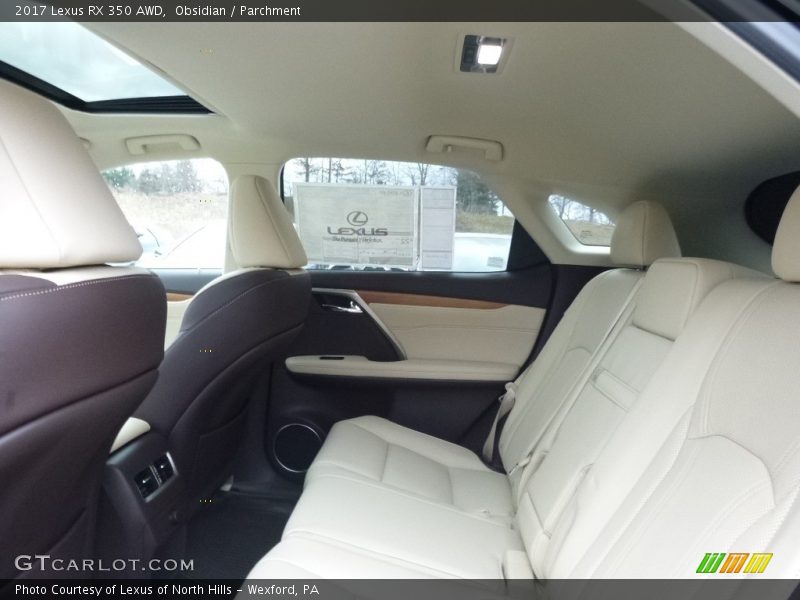 Obsidian / Parchment 2017 Lexus RX 350 AWD