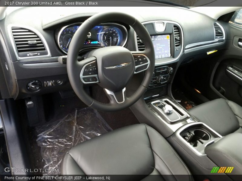 Gloss Black / Black 2017 Chrysler 300 Limited AWD