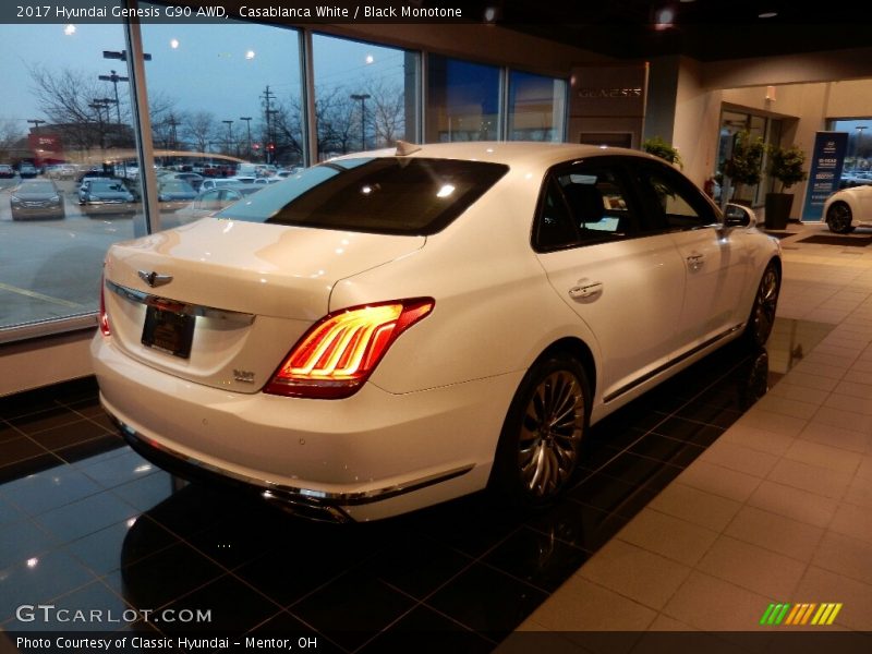  2017 Genesis G90 AWD Casablanca White
