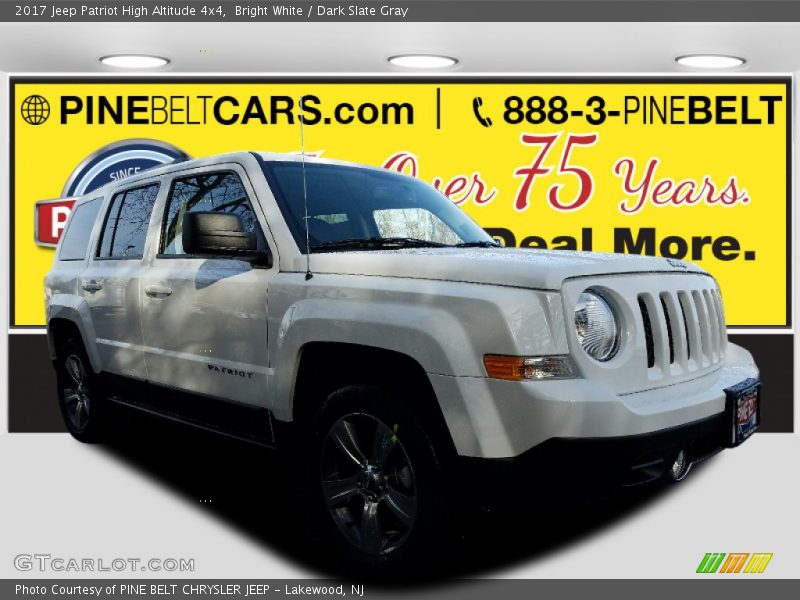 Bright White / Dark Slate Gray 2017 Jeep Patriot High Altitude 4x4