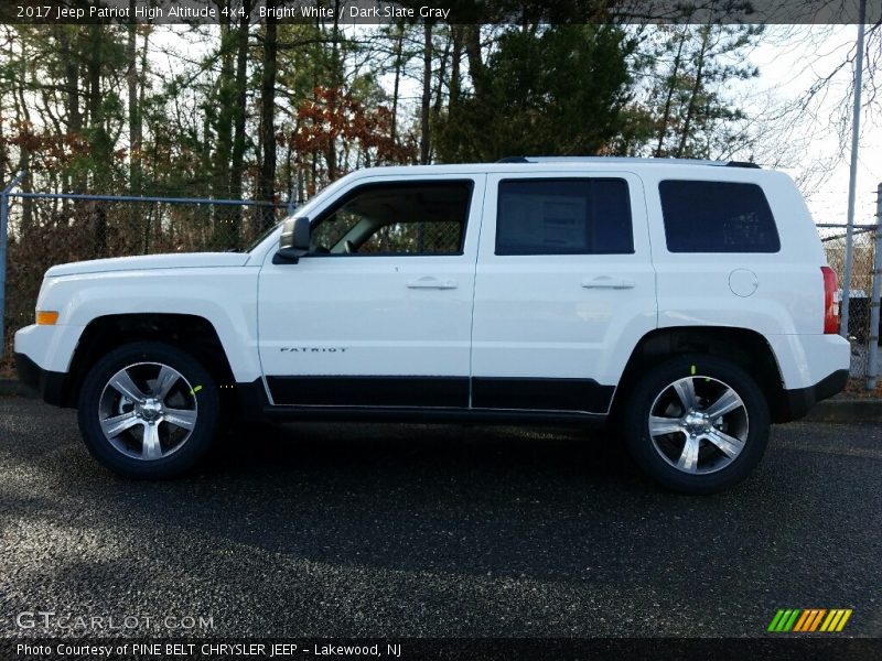 Bright White / Dark Slate Gray 2017 Jeep Patriot High Altitude 4x4