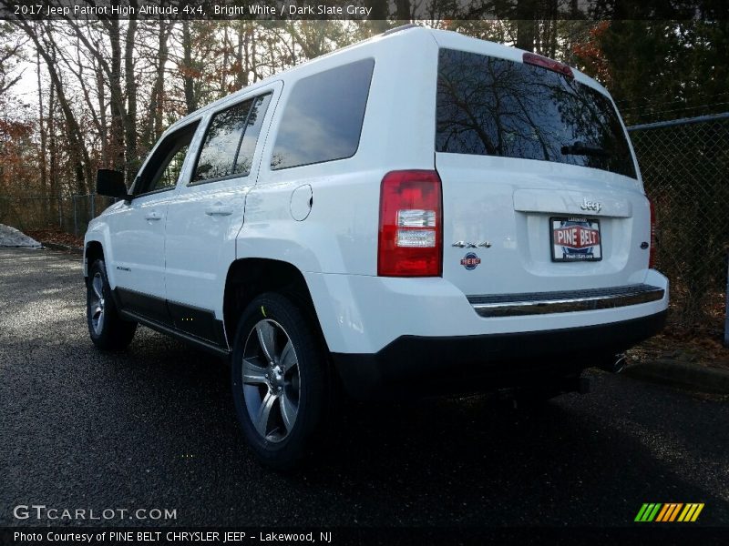 Bright White / Dark Slate Gray 2017 Jeep Patriot High Altitude 4x4