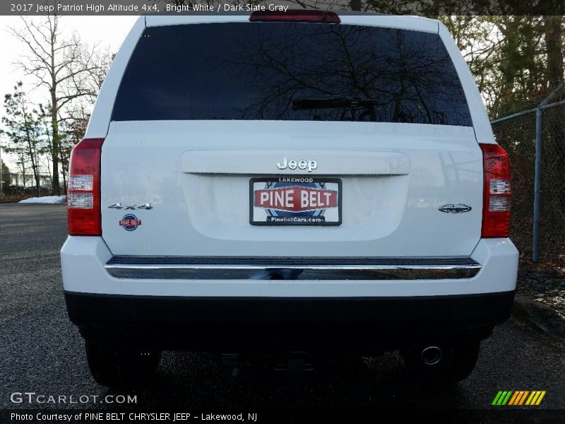 Bright White / Dark Slate Gray 2017 Jeep Patriot High Altitude 4x4
