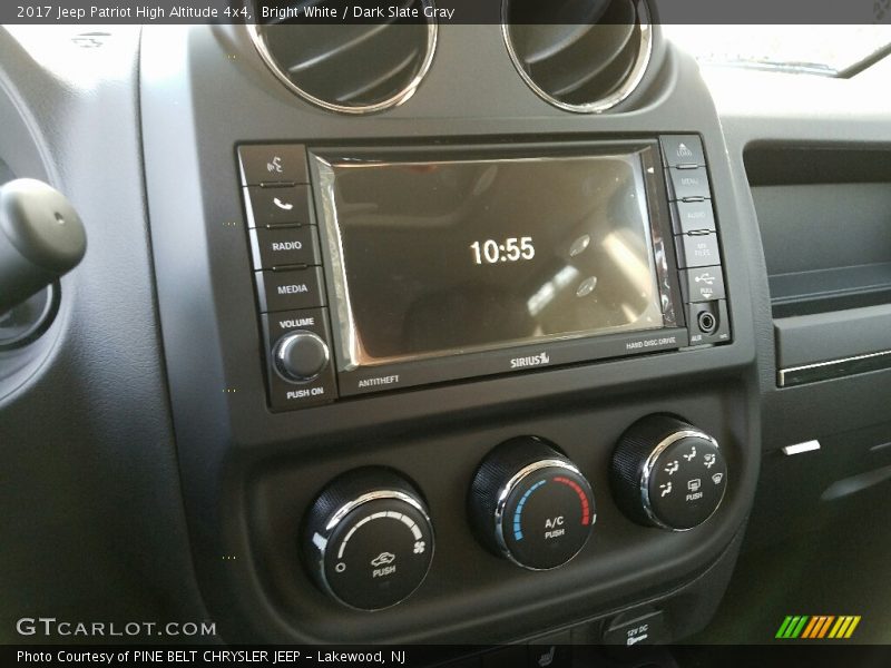 Bright White / Dark Slate Gray 2017 Jeep Patriot High Altitude 4x4