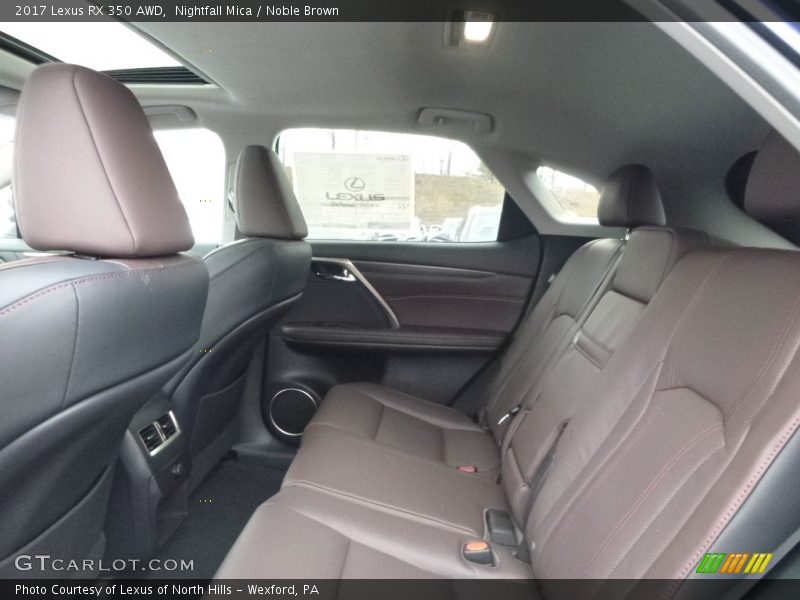 Nightfall Mica / Noble Brown 2017 Lexus RX 350 AWD